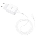 HOCO ładowarka sieciowa USB A + kabel USB A do Lightning 2A N2 biała-2 176