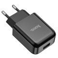 HOCO ładowarka sieciowa USB A + kabel USB A do Lightning 2,1A N2 czarna-3 177