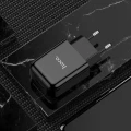 HOCO ładowarka sieciowa USB A + kabel USB A do Lightning 2,1A N2 czarna-6 177