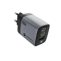 FORCELL F-ENERGY GaN III VT-37 ładowarka sieciowa z wyświetlaczem LCD 2 x Typ C + USB A PD QC4.0 SAM SFC2.0 3,45A 70W szara-2 178