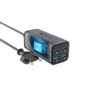 FORCELL F-ENERGY GaN III VT-51 ładowarka biurkowa 2 x Typ C + 2 x USB A PD QC4.0 SFC2.0 5A 100W szara-3 180