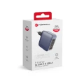 FORCELL F-ENERGY GaN VT-46 ładowarka sieciowa 3 x Typ C + USB A PD QC4.0 5A 100W szara-5 314