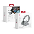 FORCELL F-AUDIO słuchawki bezprzewodowe nagłowne ANC Touch Beat szare-1 335