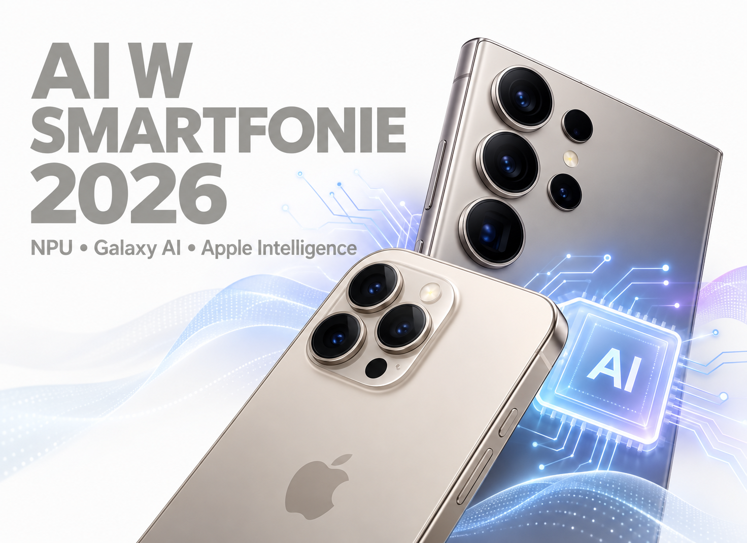 AI w smartfonie w 2026 roku – czym jest NPU, Galaxy AI czy Apple Intelligence i ile RAM potrzeba?